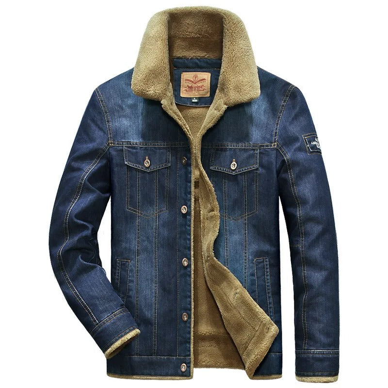 Winter Lined Denim Jacket