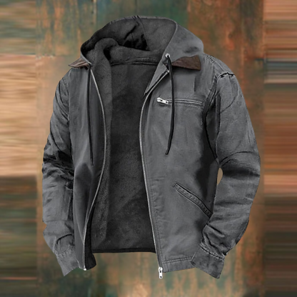 Modern Leather-Style Jacket