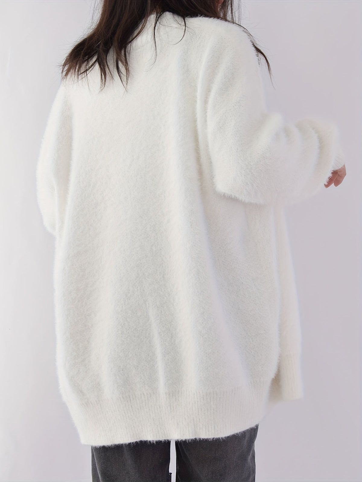 Duvet Knit Winter Cardigan