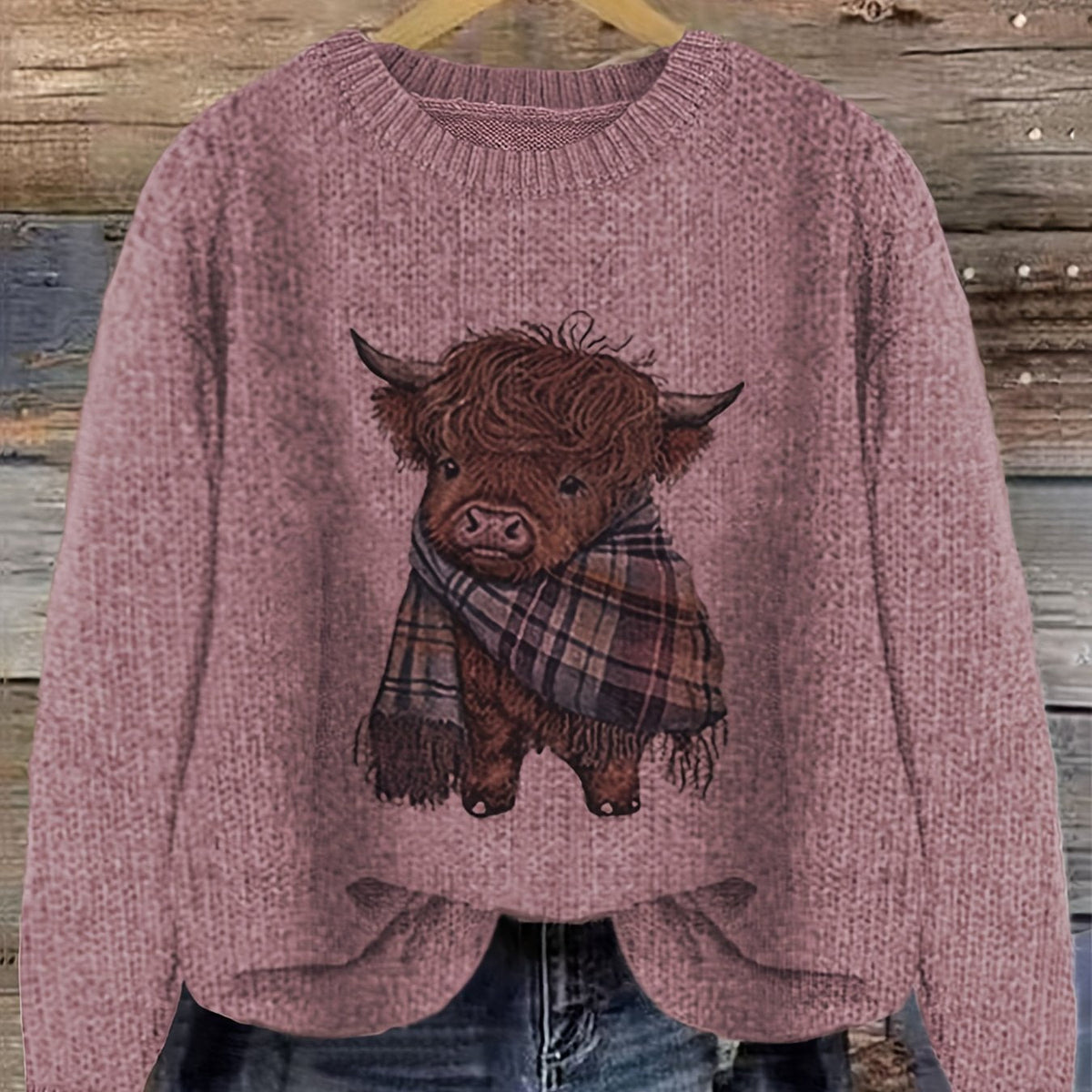 Printed Winter Jumper