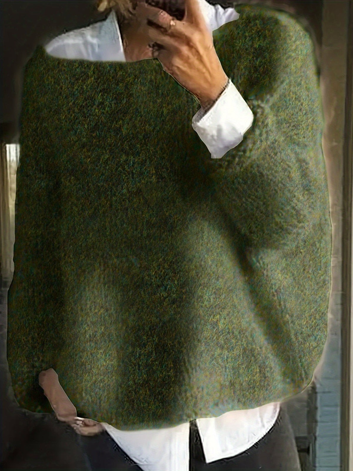 Oversized Knit Winter Jumper, Pink