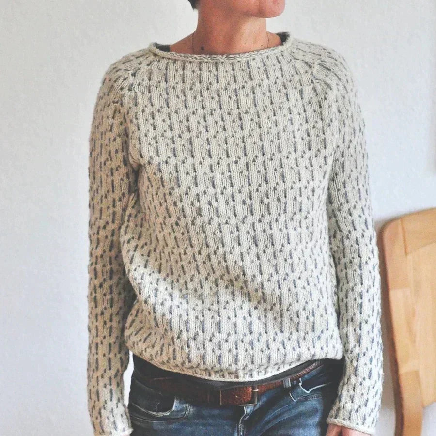 Textured Knit Lightweight Jumper