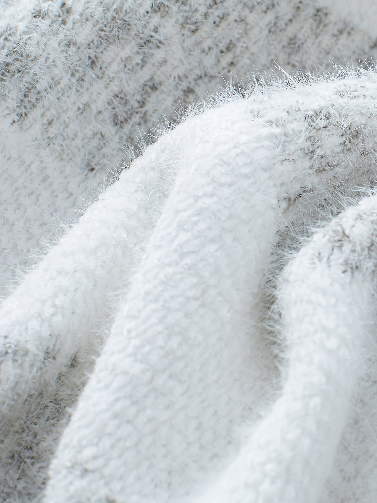 Striped Winter Roll Neck Jumper