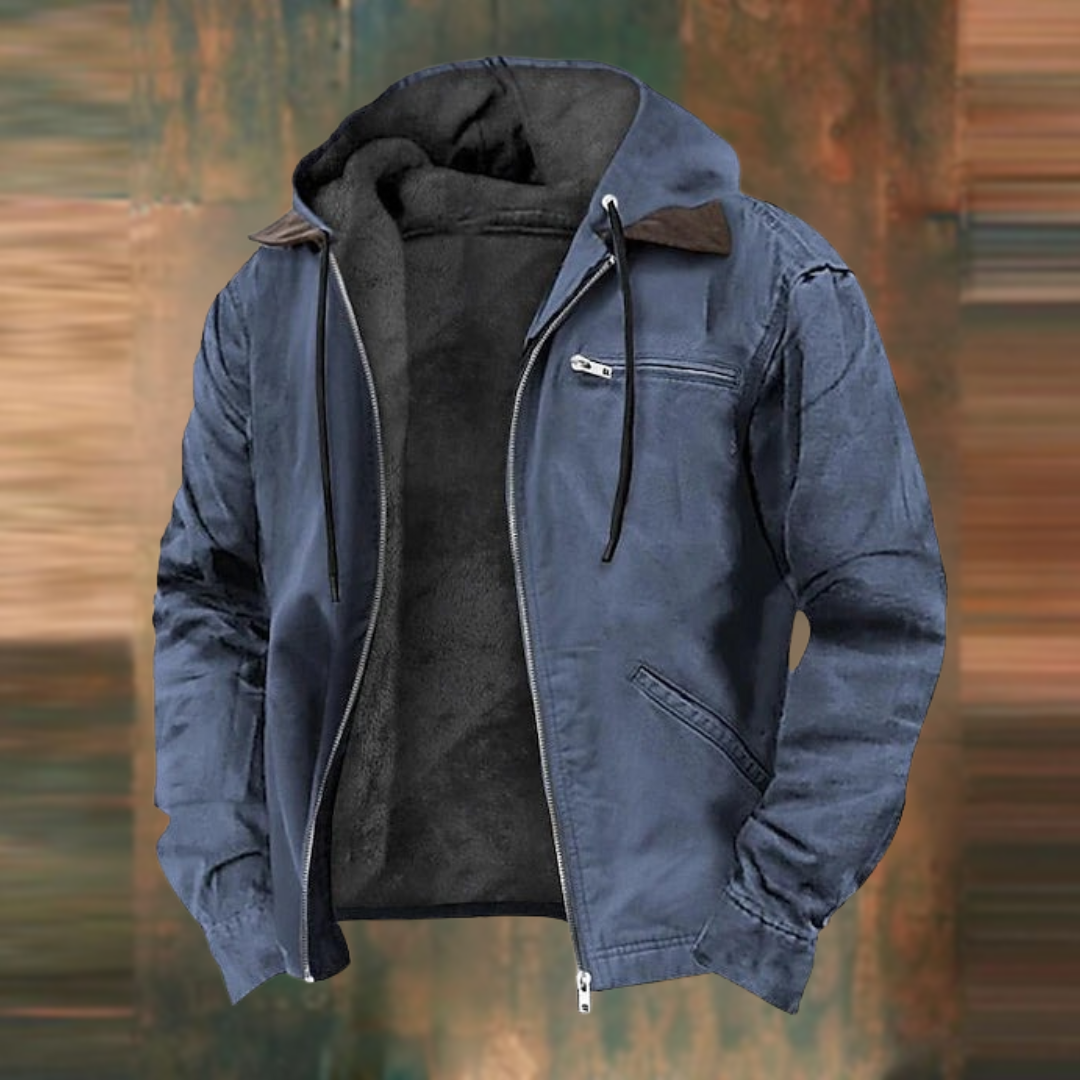Modern Leather-Style Jacket