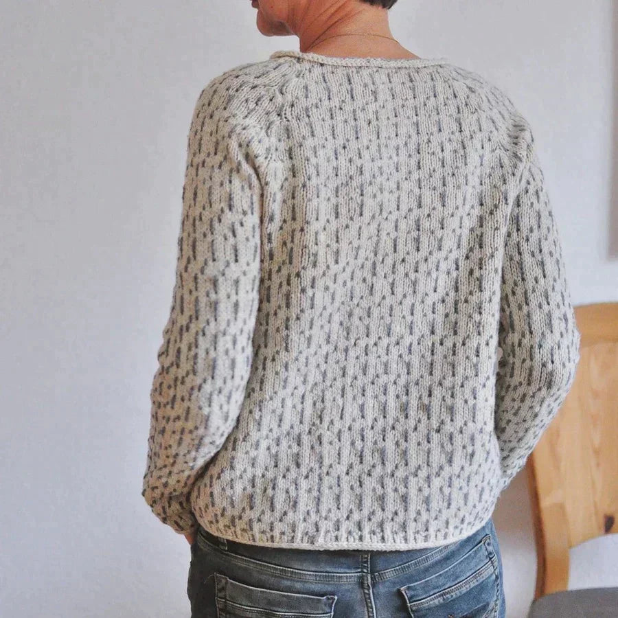 Textured Knit Lightweight Jumper