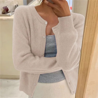 Soft Knit Buttoned Cardigan