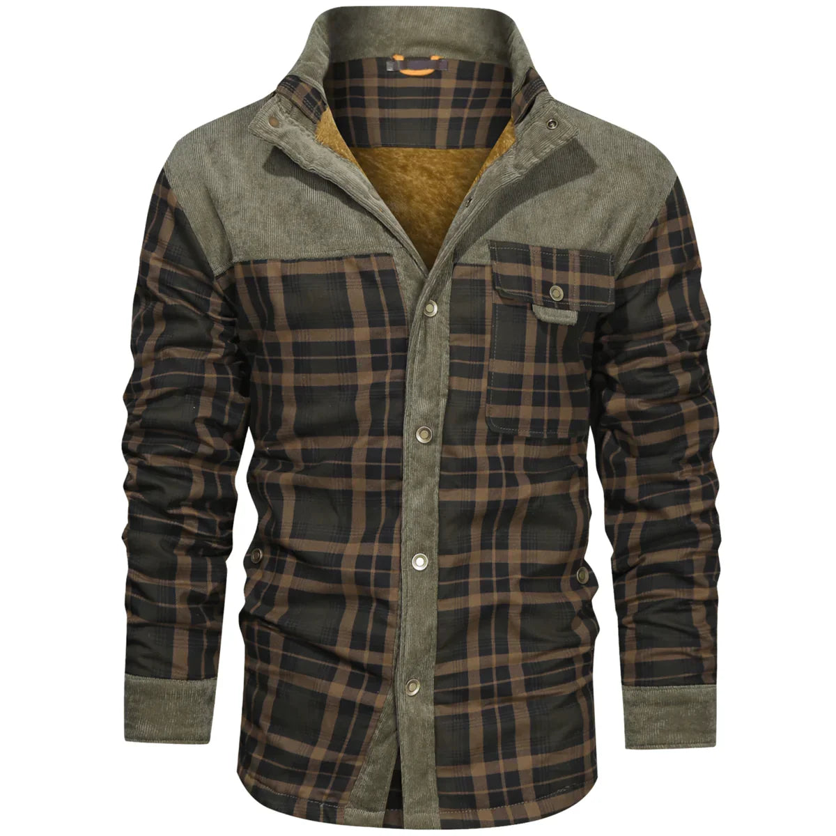 Fleece-Lined Winter Jacket