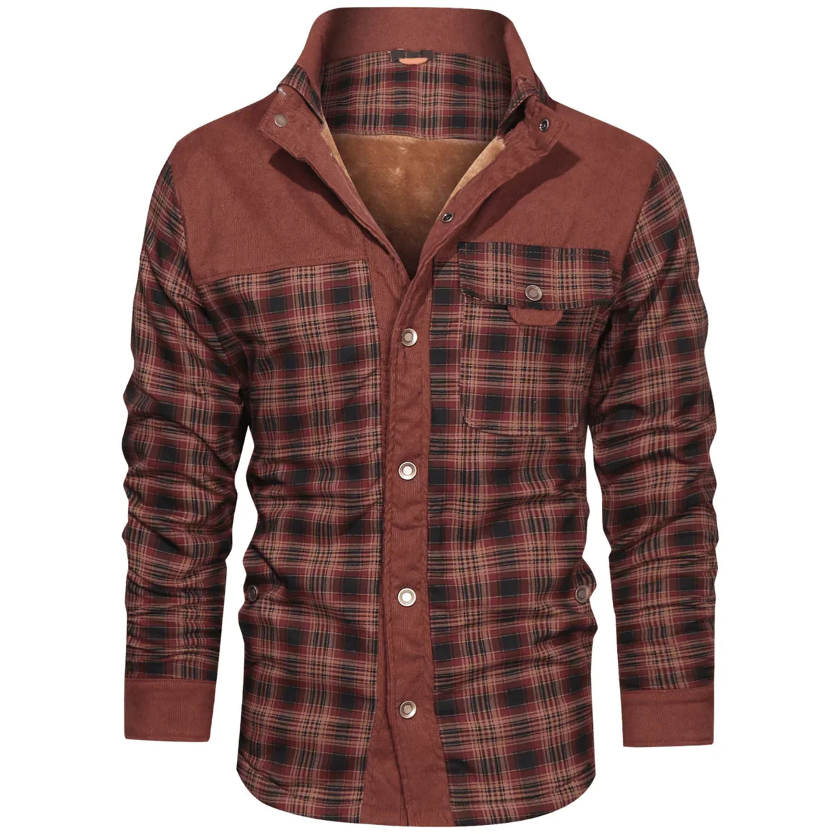 Fleece-Lined Winter Jacket