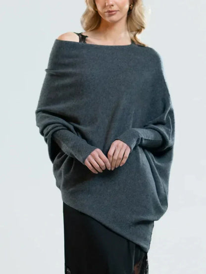 Oversized Convertible Neck Jumper