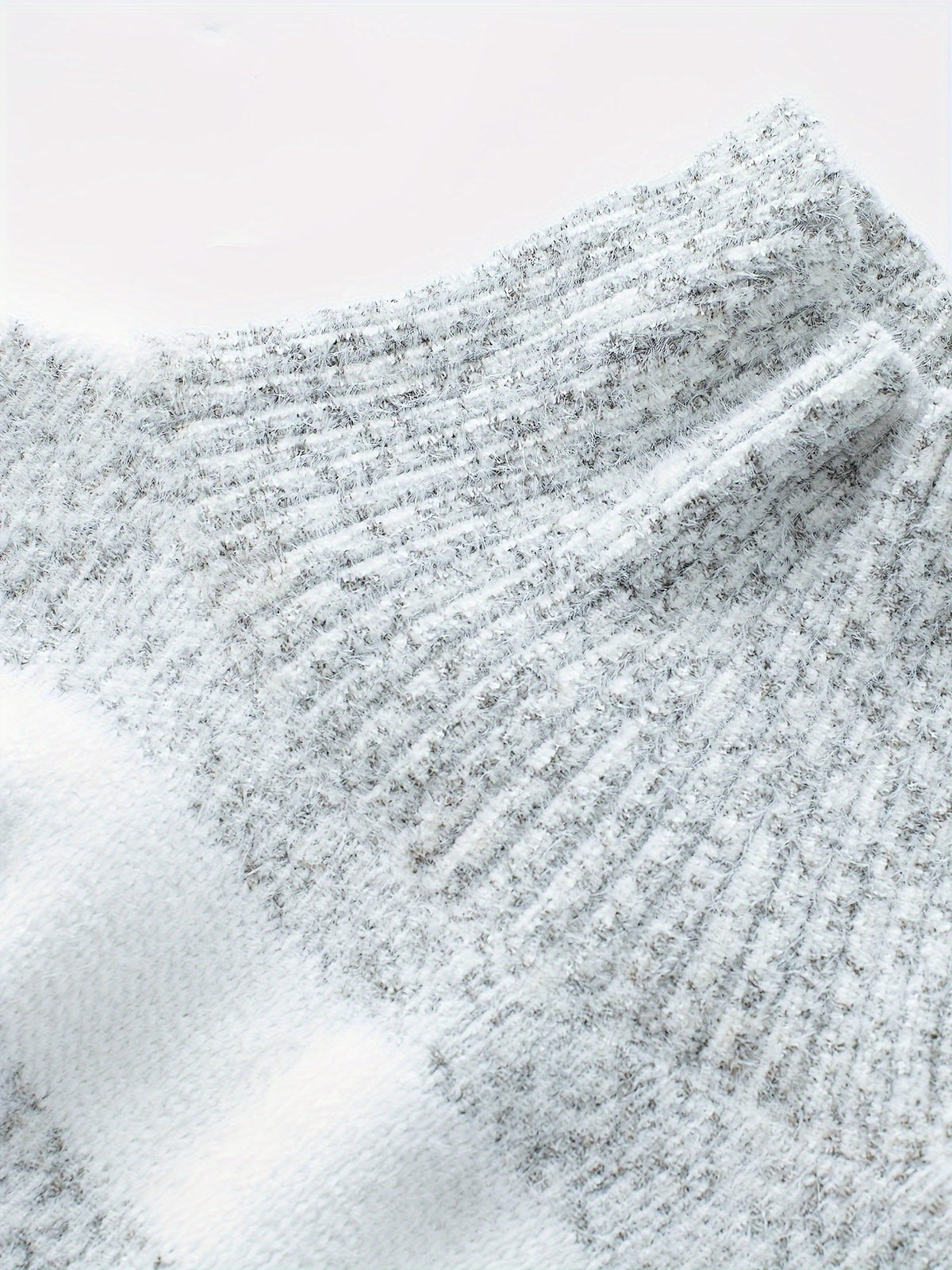 Striped Winter Roll Neck Jumper