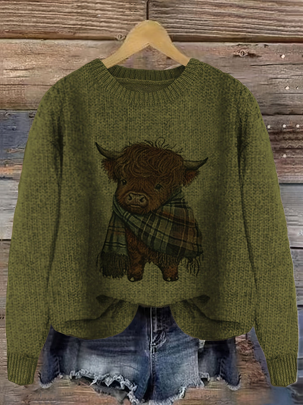 Printed Winter Jumper