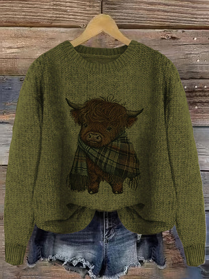 Printed Winter Jumper