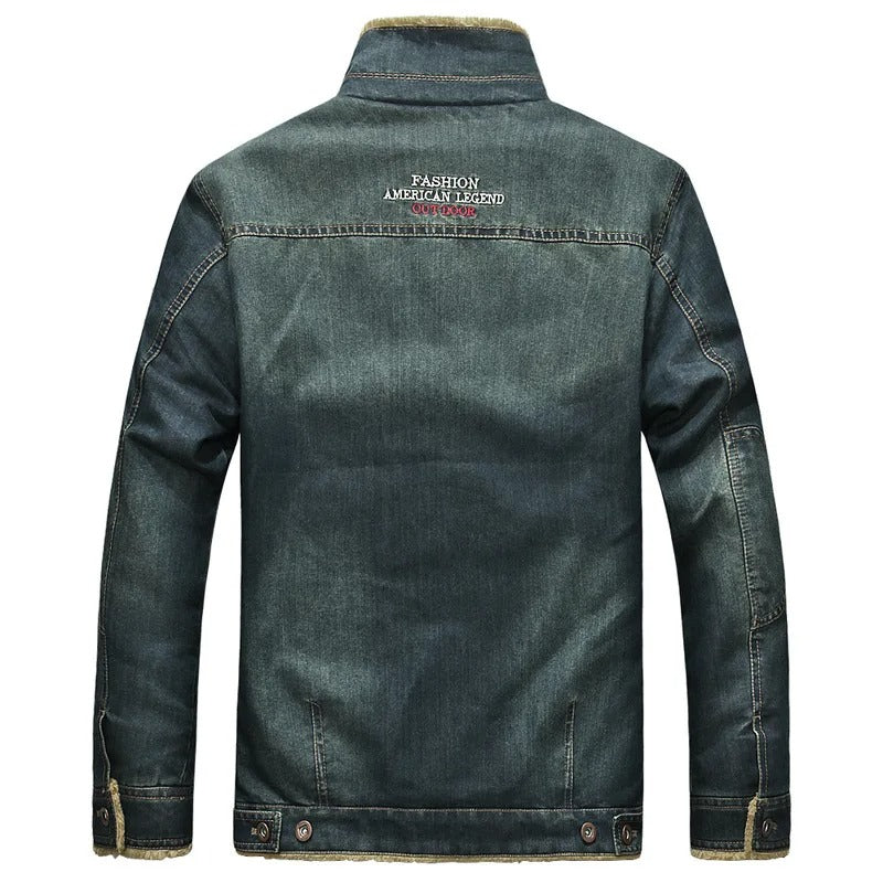 Winter Lined Denim Jacket