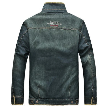 Winter Lined Denim Jacket
