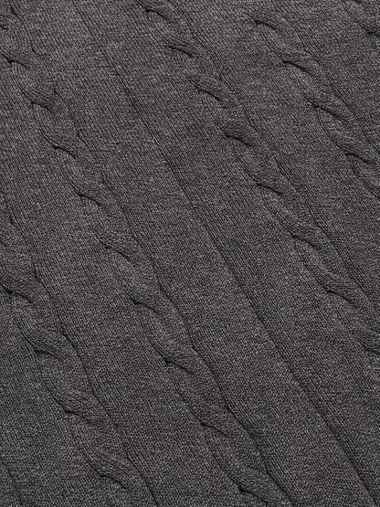 Sleeveless Twisted Knit Jumper