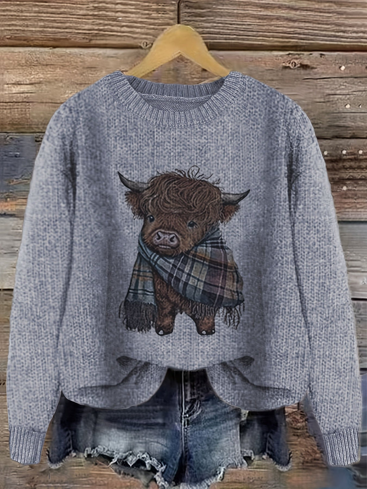 Printed Winter Jumper