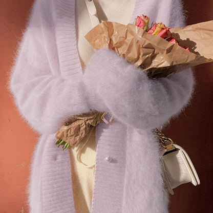Duvet Knit Winter Cardigan