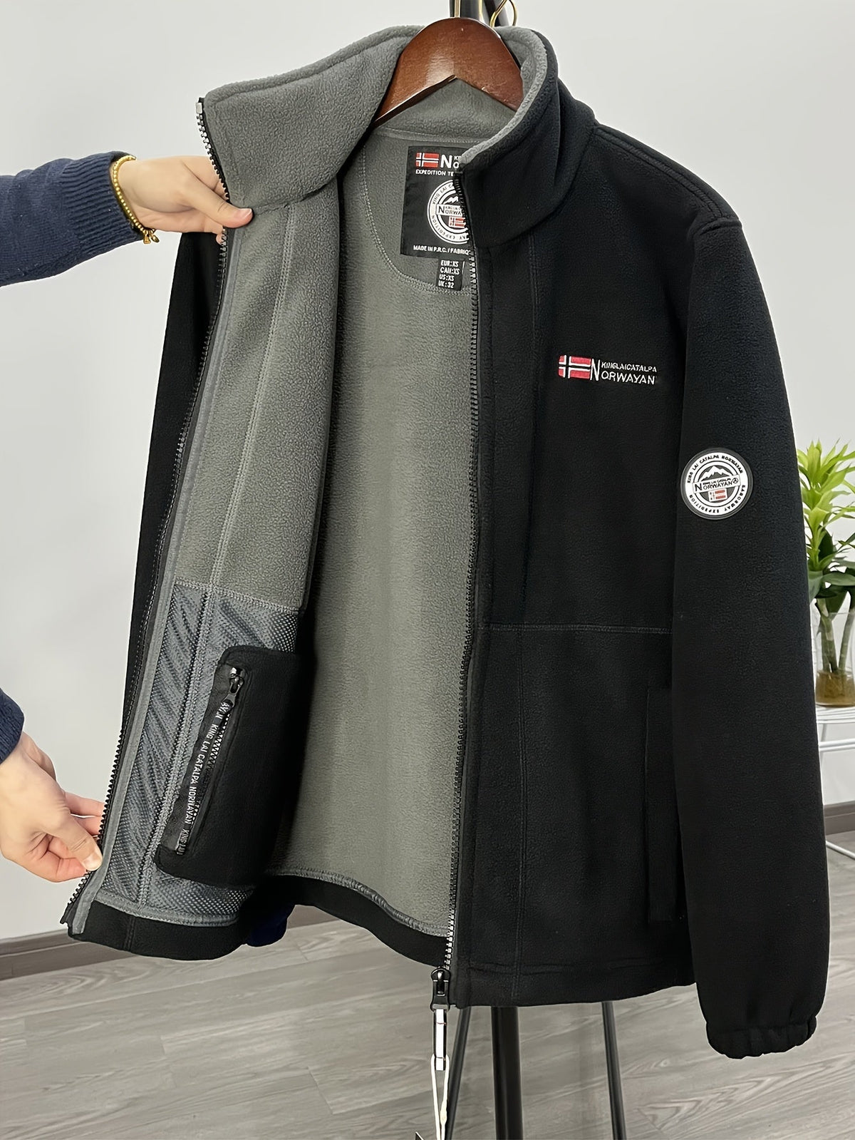 Lightweight Warm Fleece Jacket