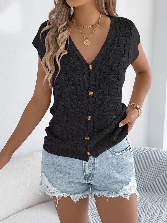 Twisted Knit Cardigan