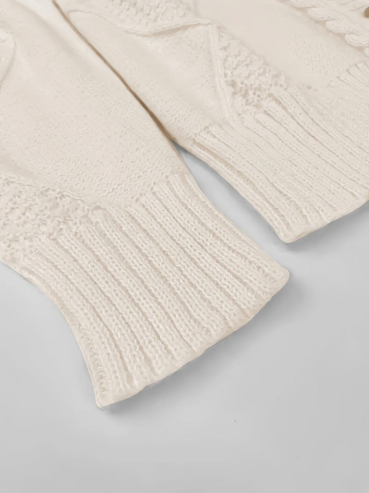 Twisted Knit Winter Cardigan, Pink