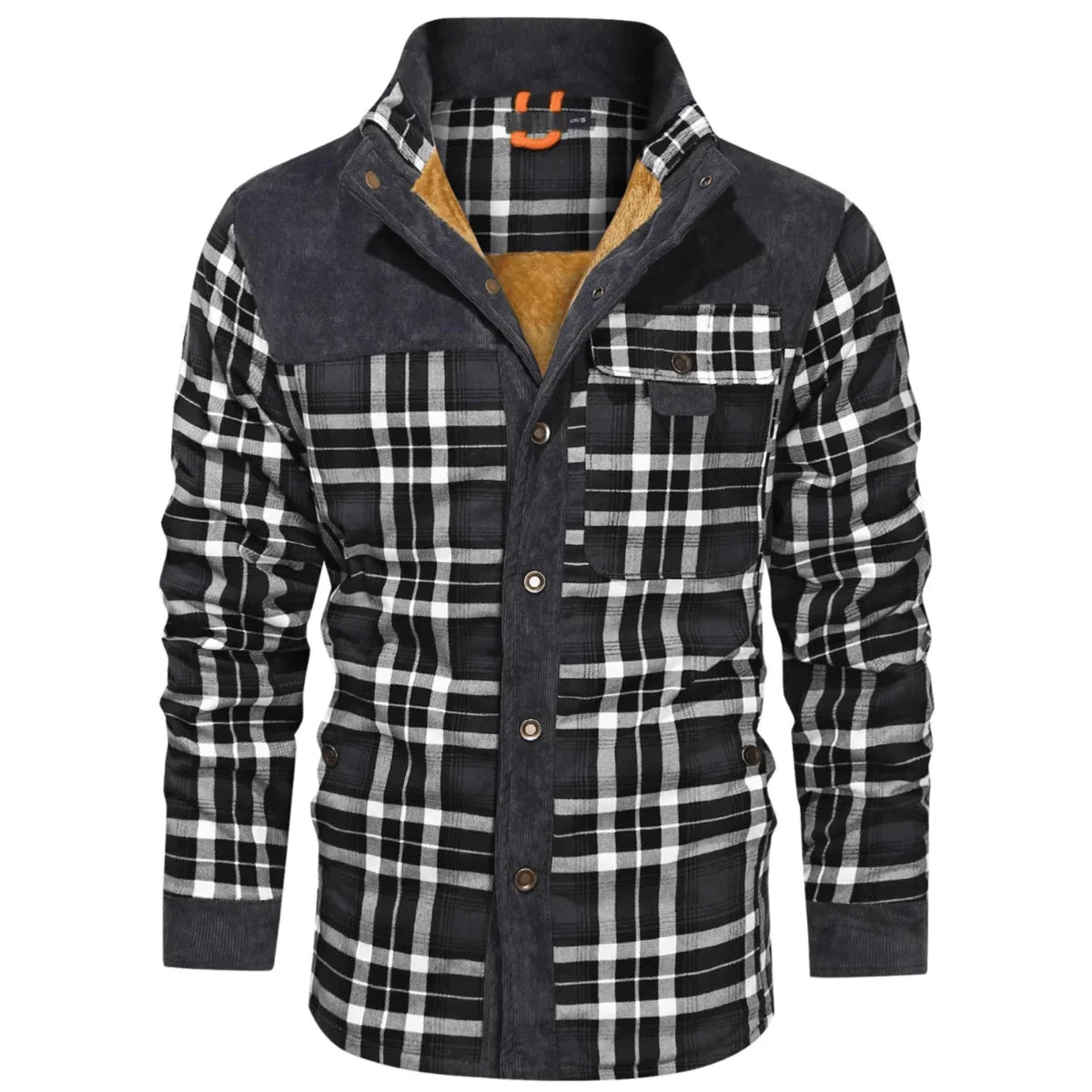 Fleece-Lined Winter Jacket