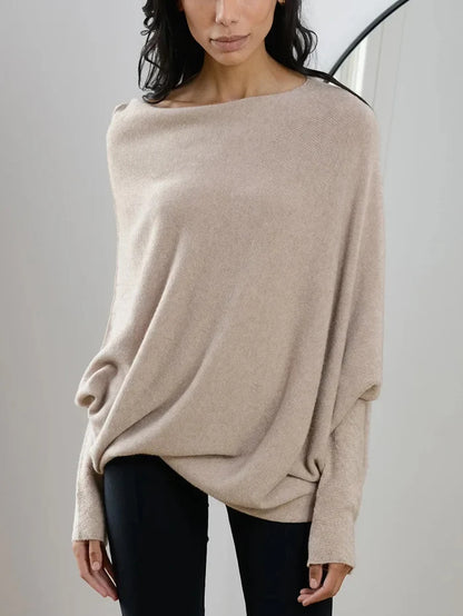 Oversized Convertible Neck Jumper
