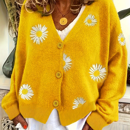Embroidered Spring Cardigan