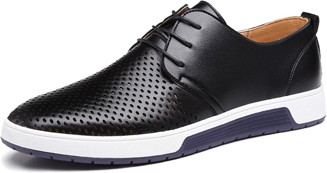 Men's Perforated Oxford Shoes