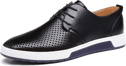 Men's Perforated Oxford Shoes