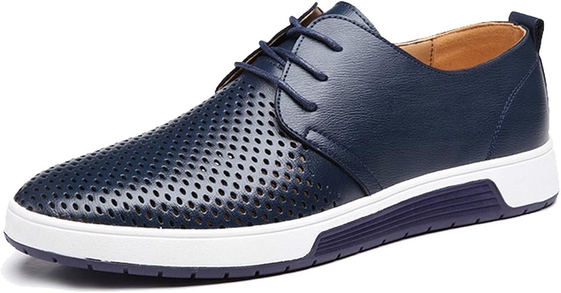 Men's Perforated Oxford Shoes