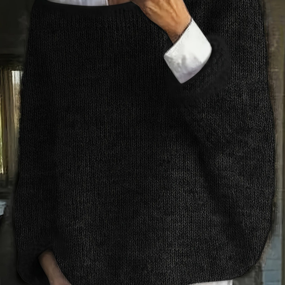 Oversized Knit Winter Jumper, Pink