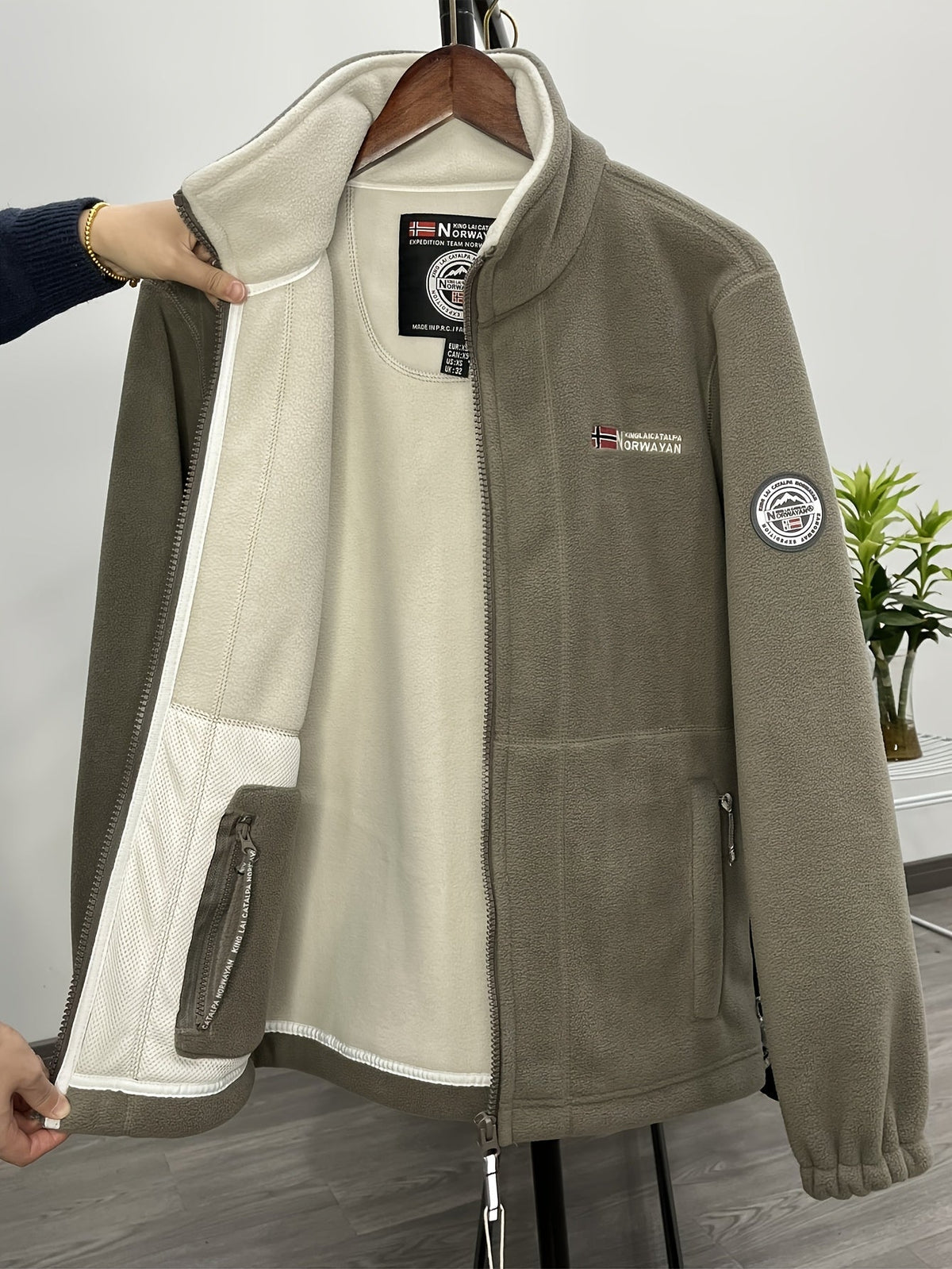 Lightweight Warm Fleece Jacket