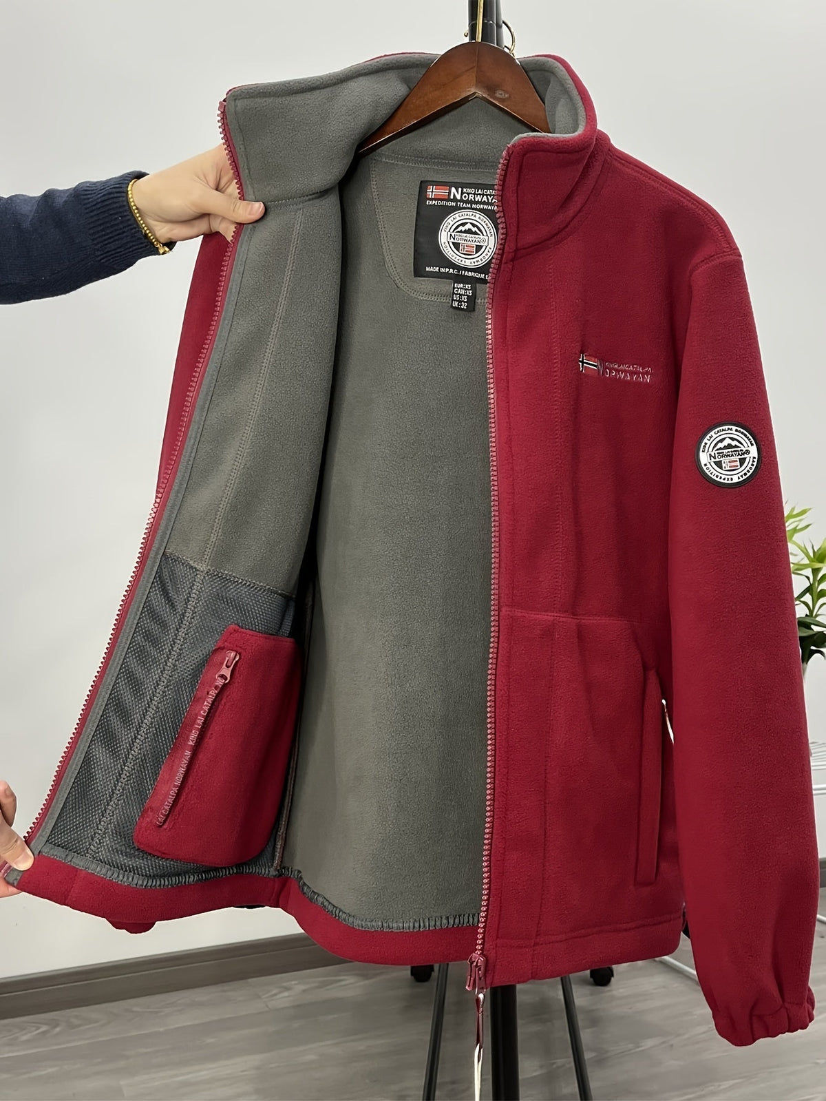 Lightweight Warm Fleece Jacket