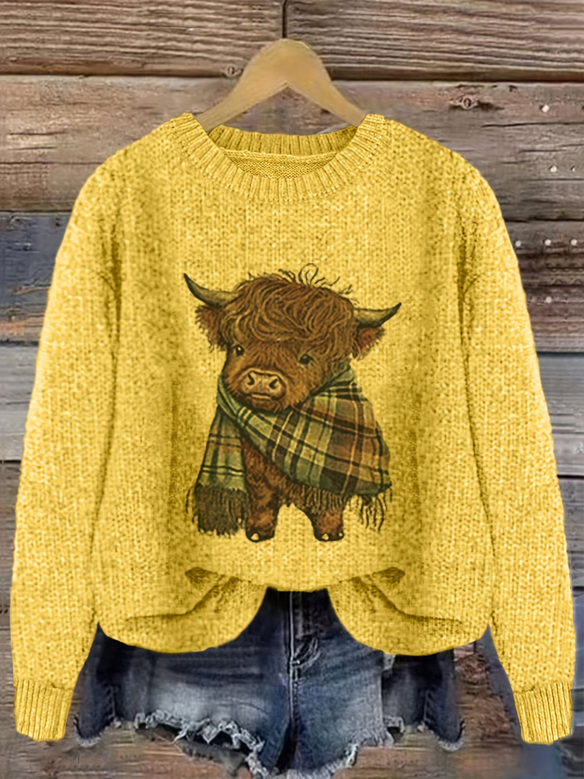 Printed Winter Jumper