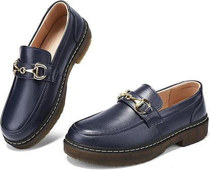 Women's Leather Horsebit Loafers