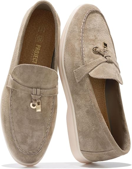 Women's Suede Slip-On Loafers