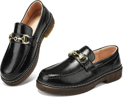 Women's Leather Horsebit Loafers