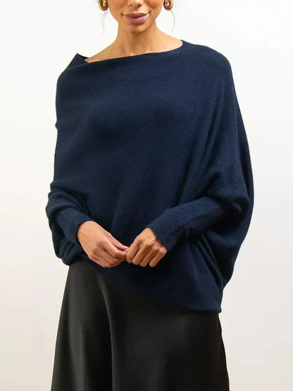 Oversized Convertible Neck Jumper