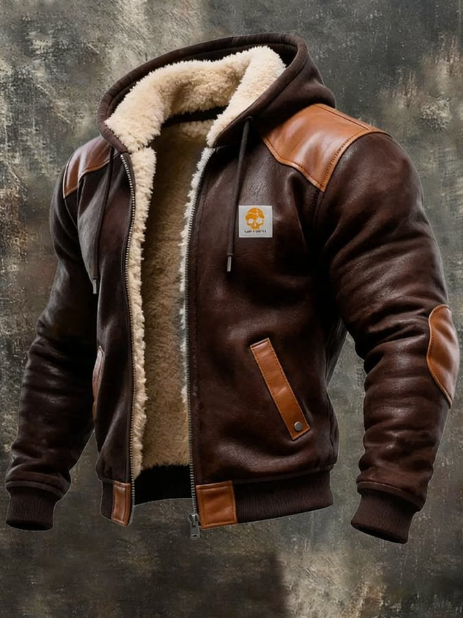 Vintage Suede-Look Jacket