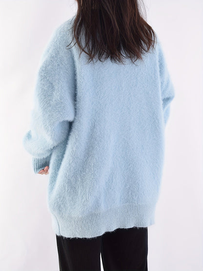 Duvet Knit Winter Cardigan