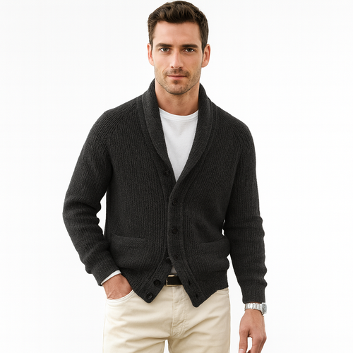 Ribbed Winter Cardigan
