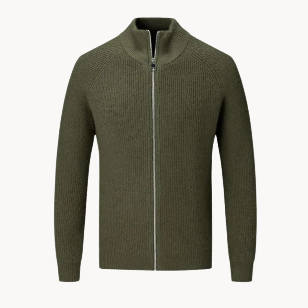 Cashmere Winter Jumper, Light Grey