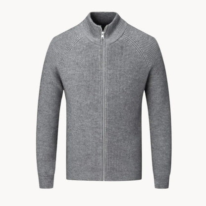 Cashmere Winter Jumper, Light Grey
