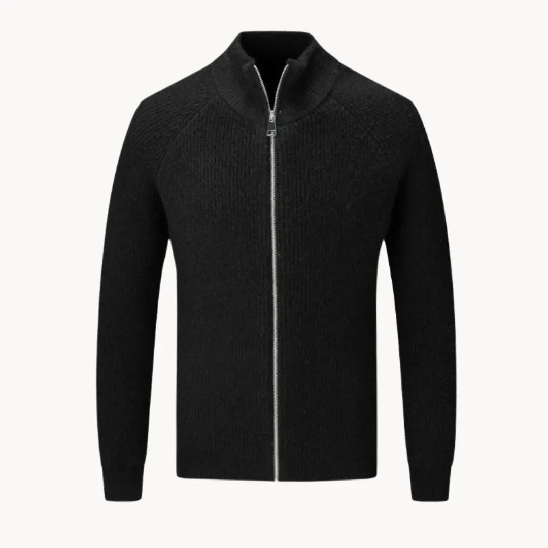 Cashmere Winter Jumper, Light Grey