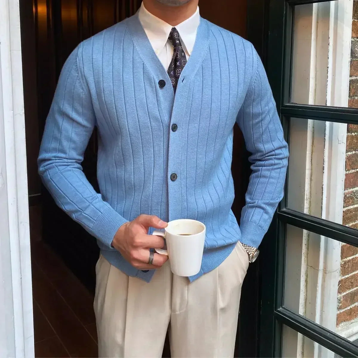 Cotton Blend Waistcoat