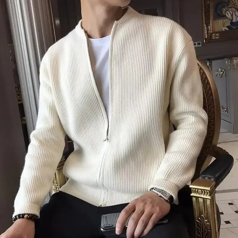 Cotton-Blend Sleeveless Jumper