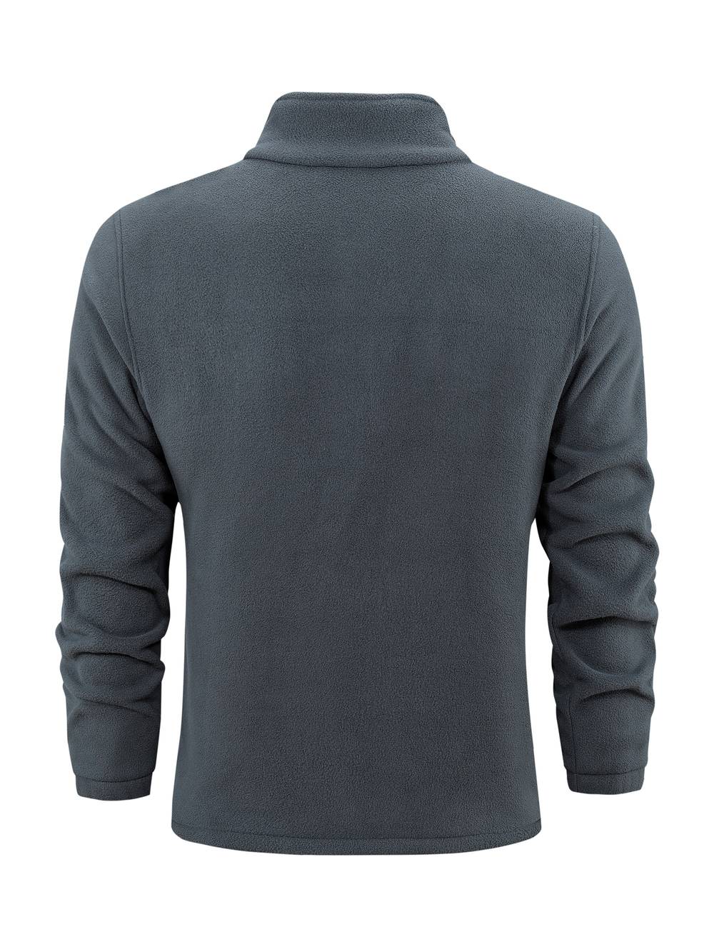 Sherpa-Lined Fleece Jacket
