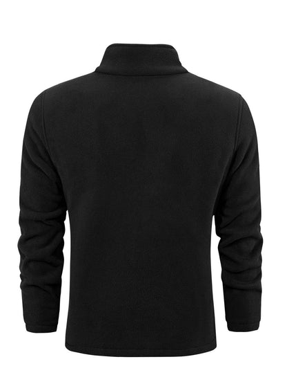 Sherpa-Lined Fleece Jacket