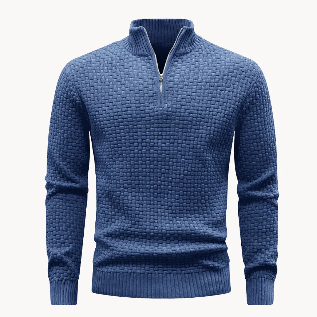 Textured Knit Winter Jumper