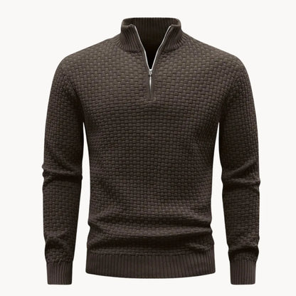 Textured Knit Winter Jumper